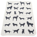 Hundedecke Hunde allover-Tierisch tolle Geschenke