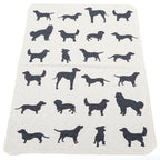 Hundedecke Hunde allover-Tierisch tolle Geschenke