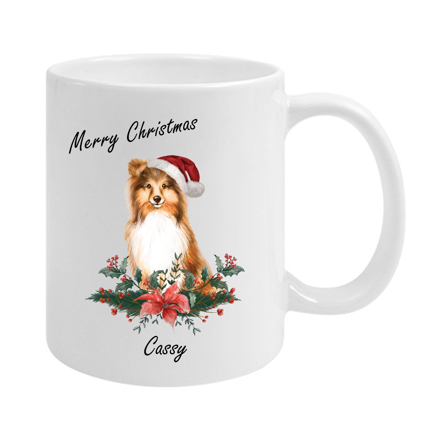 Hunderasse - Weihnachtstasse Collie-Tierisch-tolle-Geschenke-Tierisch-tolle-Geschenke