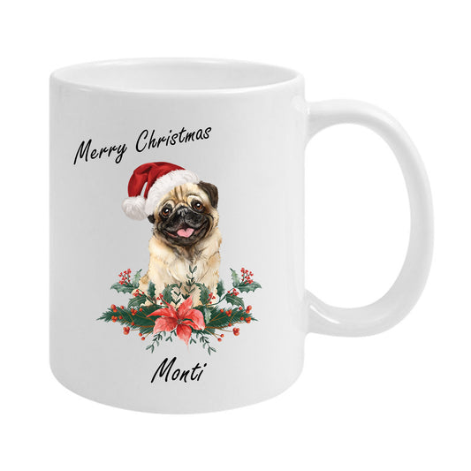 Hunderasse - Weihnachtstasse Mops-Tierisch-tolle-Geschenke-Tierisch-tolle-Geschenke