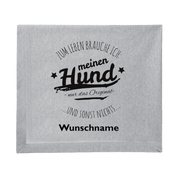 Hundespruch-Kuscheldecken