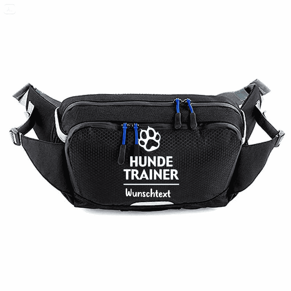 Hundetrainer Bauchtasche personalisiert mit Name