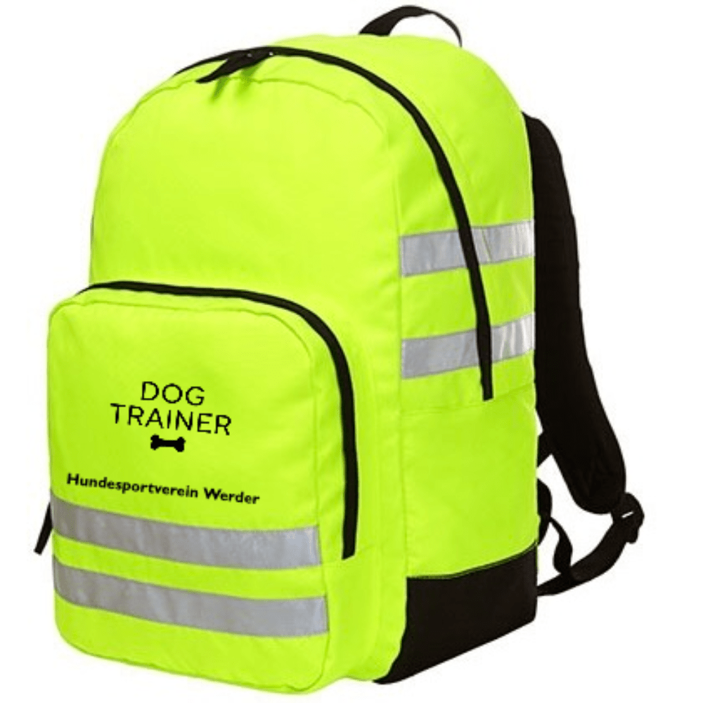 Hundetrainer Rucksack mit großem Hauptfach