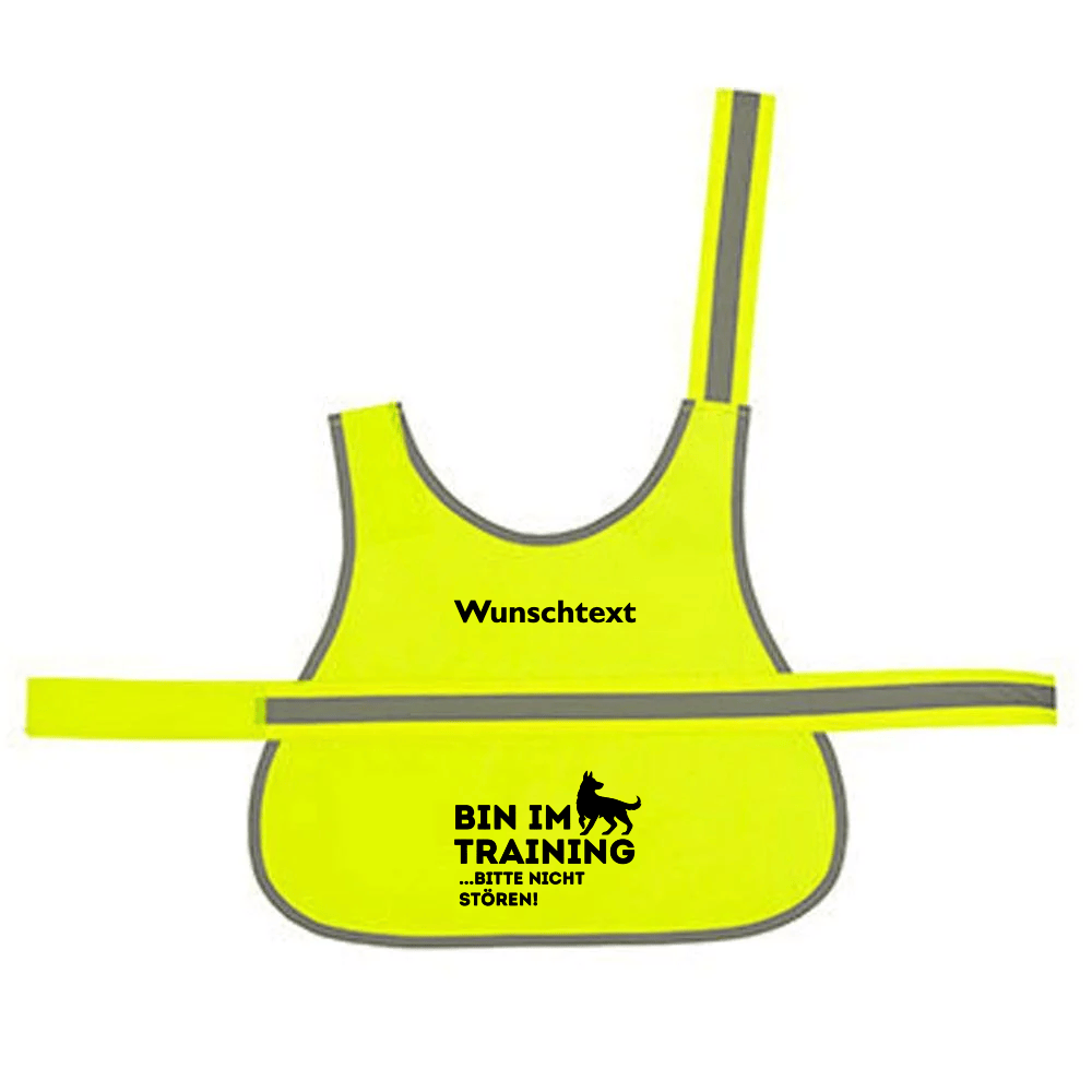 Hundewarnweste Hundetrainer