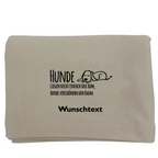 Kuschelige Hundedecke personalisierbar HUNDE