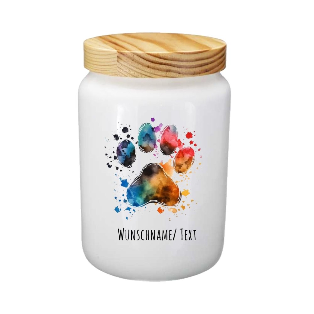 Leckerlidose mit Text oder Wunschnamen