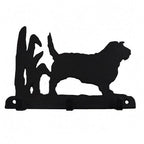 Leinengarderobe Petit Basset Griffon Vendéen aus Stahl mit 3 Haken