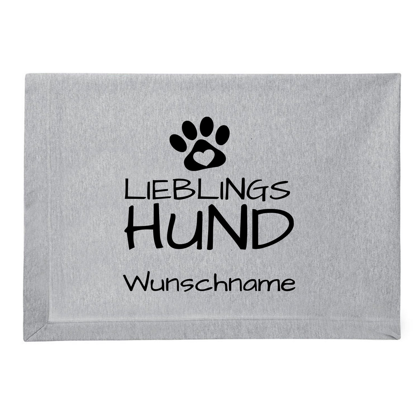 Lieblingshund - Fleece Schmusedecke 127 x 150 cm, tierisch tolle geschenke