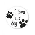 Magnet: I love my dog-Tierisch-tolle-Geschenke-Tierisch-tolle-Geschenke