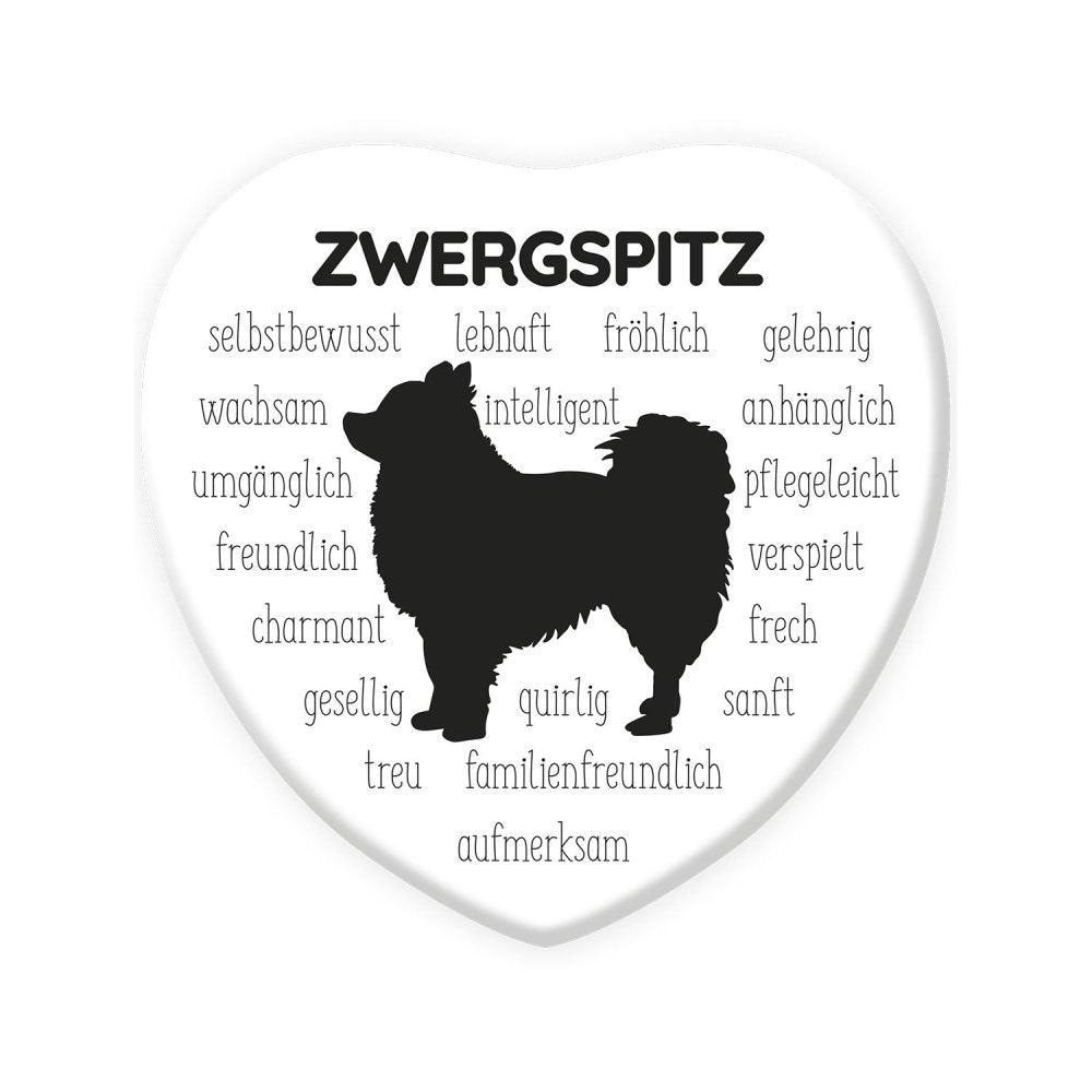 Magnet: Zwergspitz-Tierisch-tolle-Geschenke-Tierisch-tolle-Geschenke