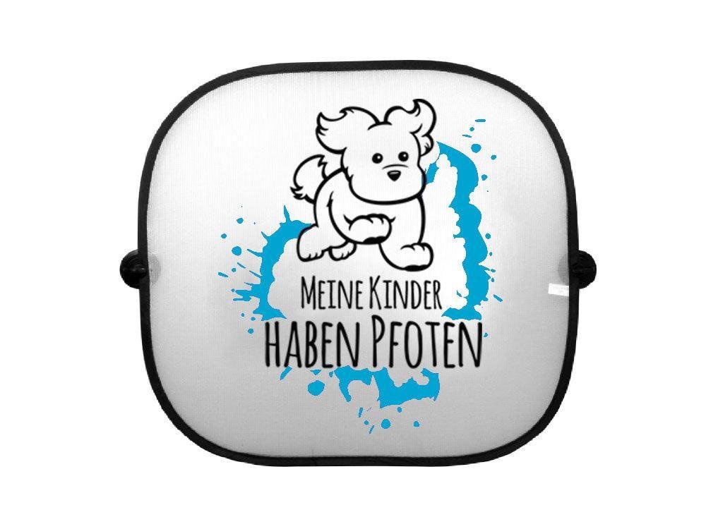 Sonnenschutz-Set „Meine Kinder haben Pfoten!“ - zwei Blenden-Tierisch tolle Geschenke