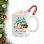Hundetasse Merry Christmas - Weihnachtshunde-Tierisch-tolle-Geschenke-Tierisch-tolle-Geschenke