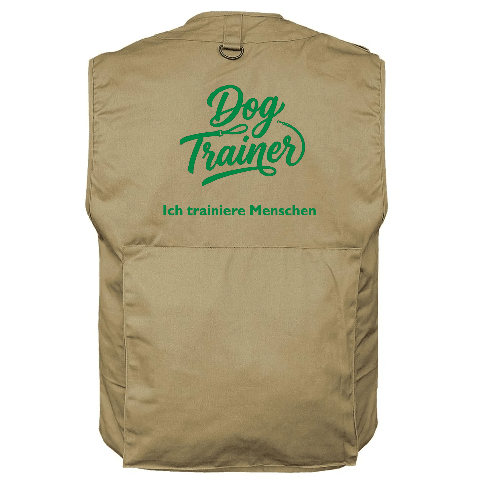 Hundesportweste für Hundetrainer mit 14 Taschen