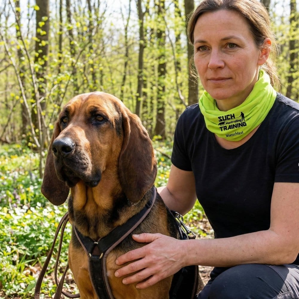 Multifunktionstuch Mantrailing Edition mit Motiv