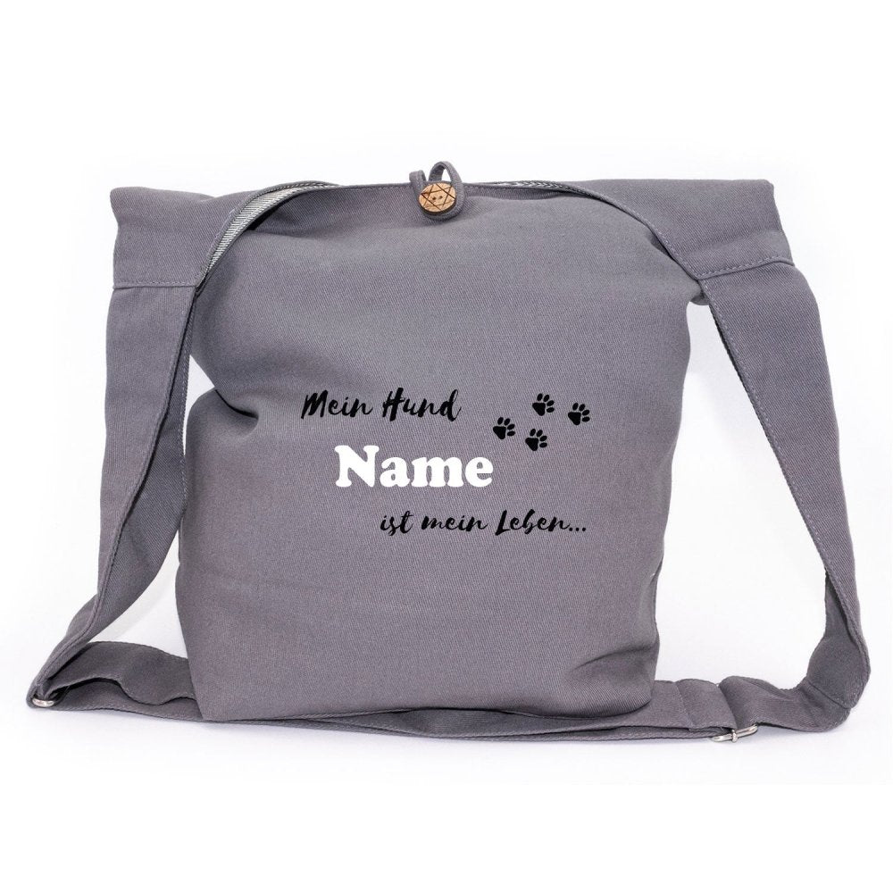 Nijens Schultertasche Umhängetasche Mein Hund ist mein Leben-Tierisch tolle Geschenke