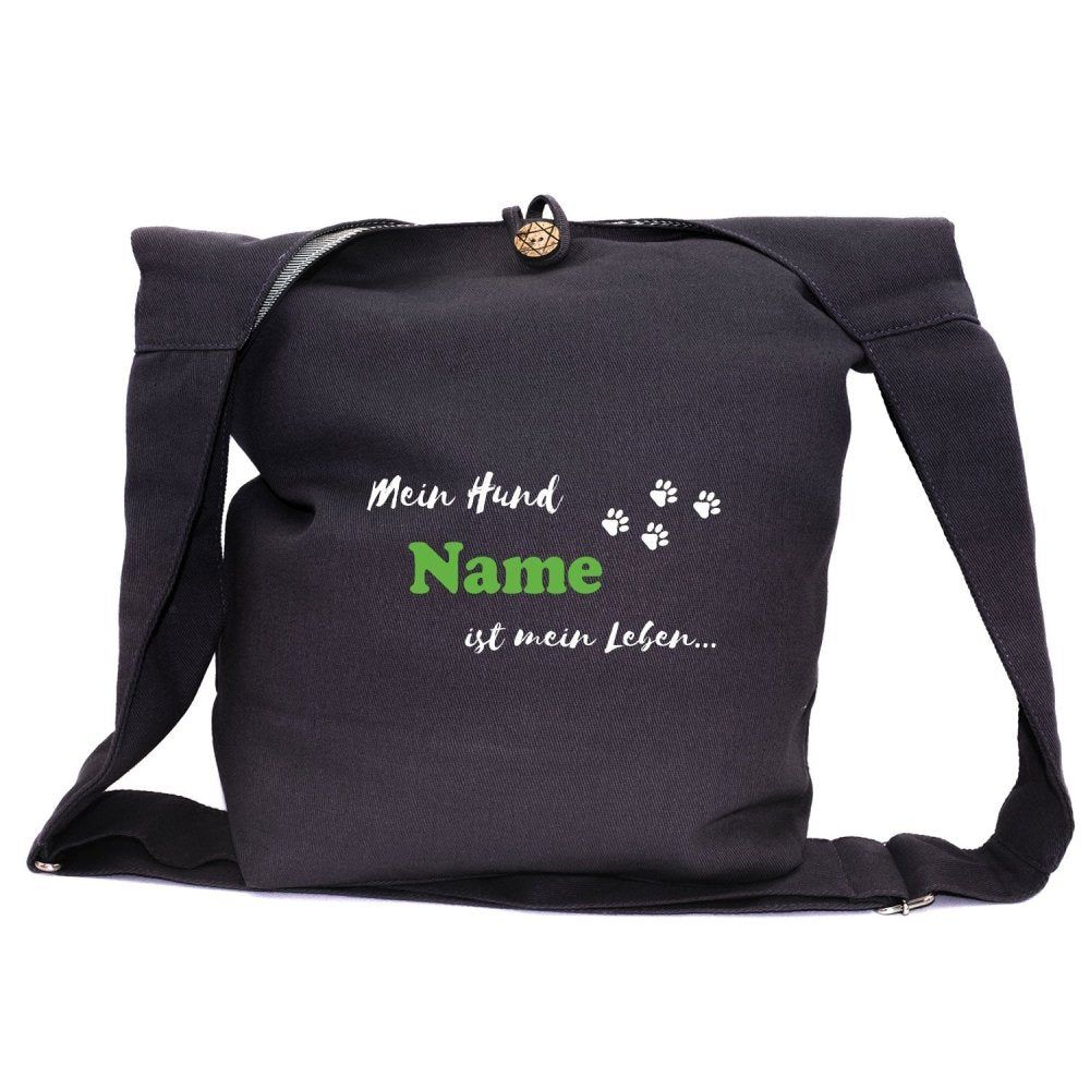 Nijens Schultertasche Umhängetasche Mein Hund ist mein Leben-Tierisch tolle Geschenke