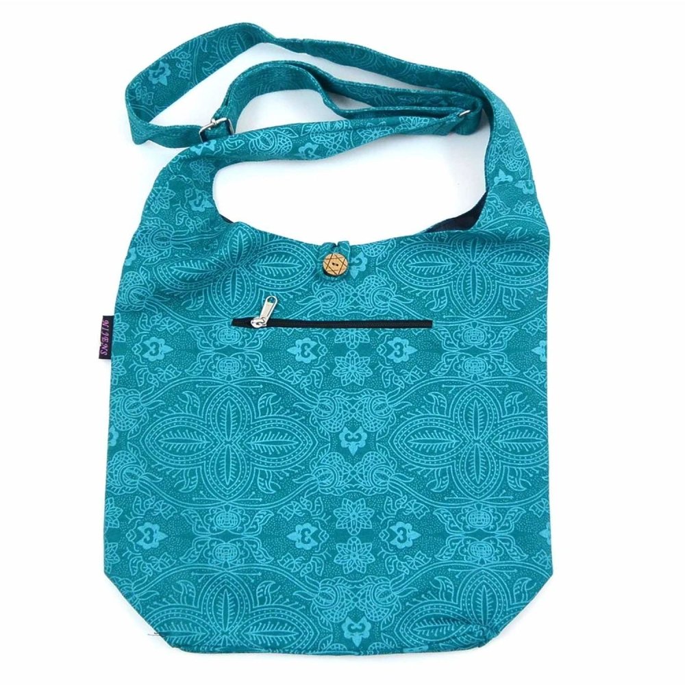 Nijens Schultertasche Umhängetasche Egypt -türkis-Tierisch tolle Geschenke