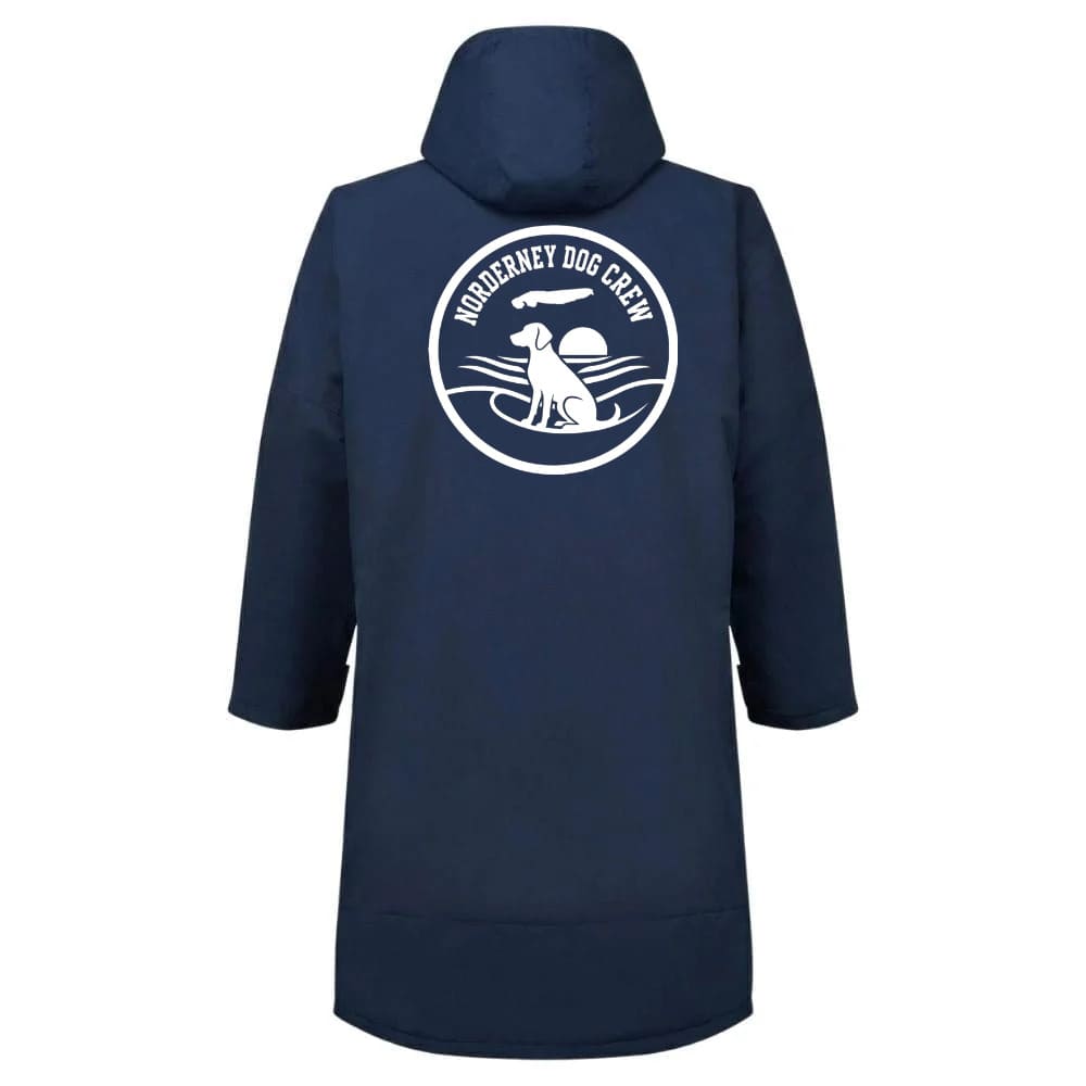Original Norderney Strand- und Umziehmantel in navy Dog Crew