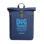 Outdoor Canvas Rucksack | Hundetrainer Edition navy2