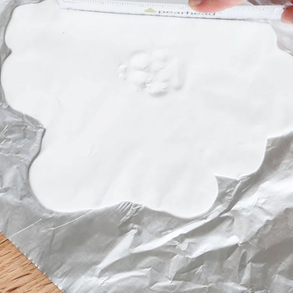 Pfoten Abdruck Modeliermasse