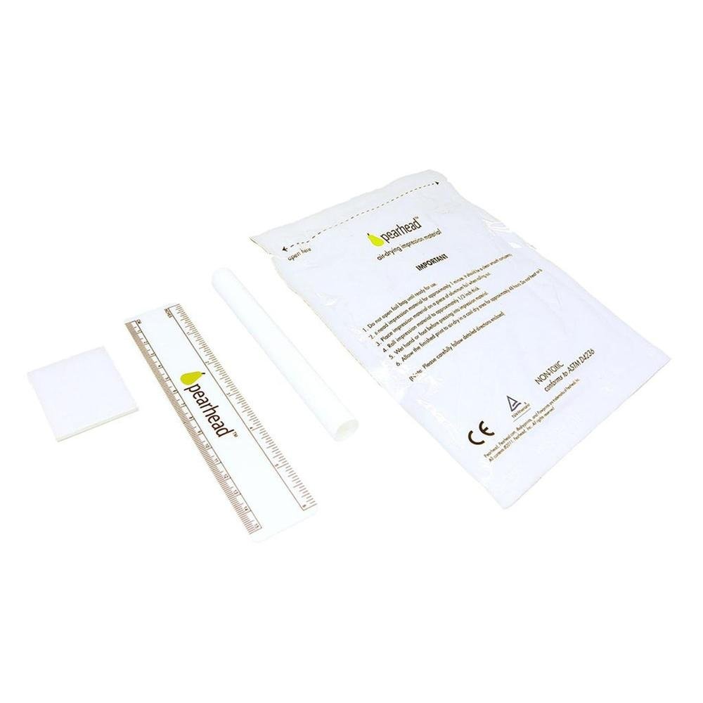 Pearhead ® - 3D Pfotenabdruck Set Hund & Katze inkl. Bilderrahmen - vintage grau