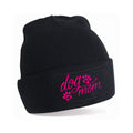Personalisierte Beanie mit Hundemotiv für Dog Moms pink