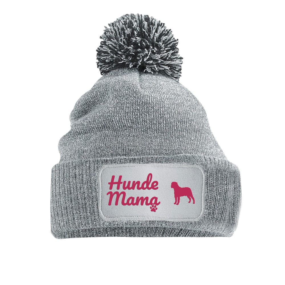 Personalisierte Mütze Hunde Mama mit Hunderasse cardinal