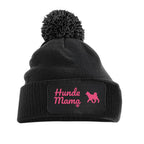 Personalisierte Mütze Hunde Mama mit Hunderasse pink