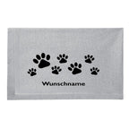 Pfötchen - Fleece Schmusedecke 127 x 150 cm, tierisch tolle geschenke