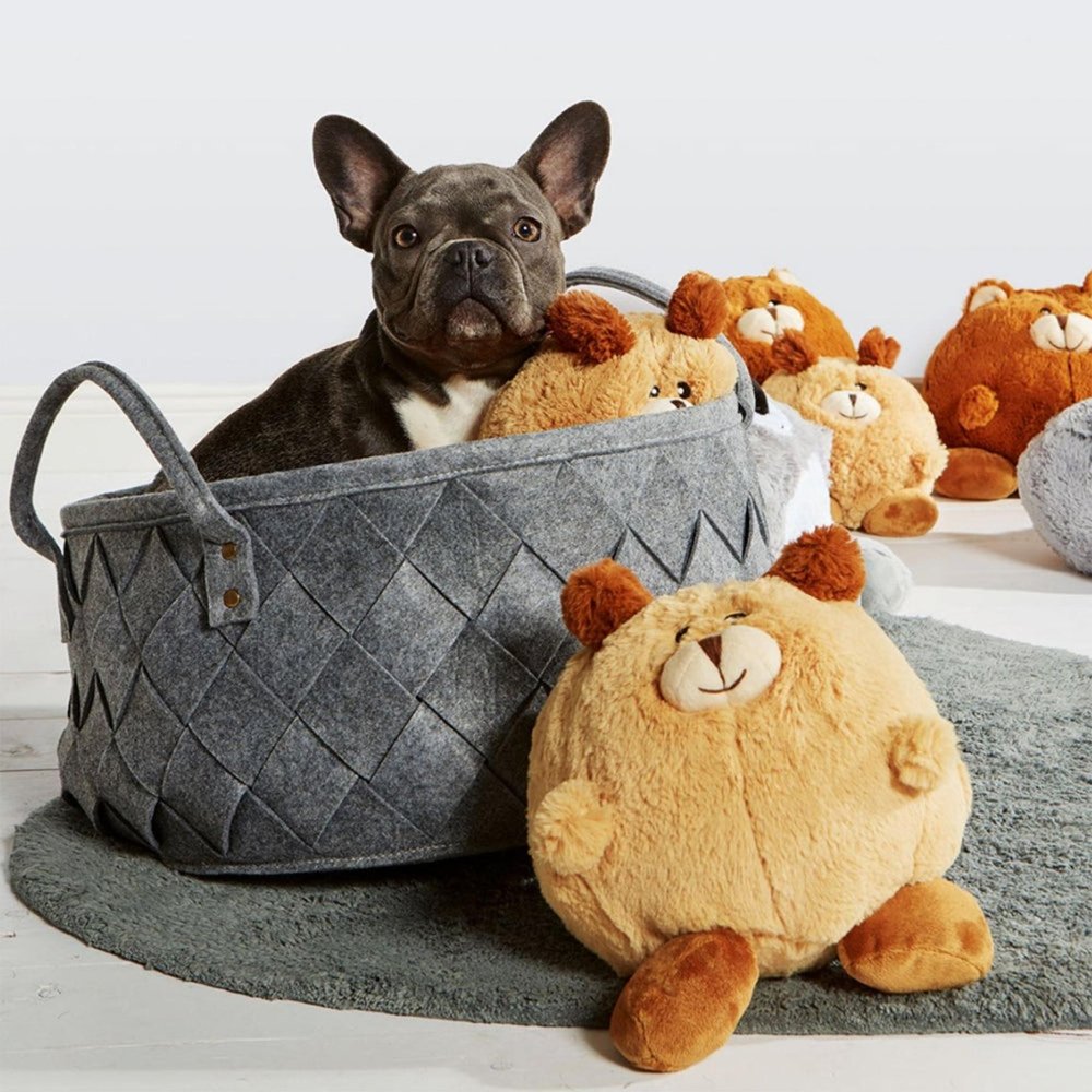 Plüschball Hund - Plüsch Hundespielzeug