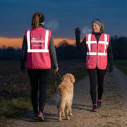 Warnweste pink - Hi-Vis Sicherheitsweste EN ISO 20471 zertifiziert