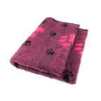 ProFleece Hundedecke 3-farbig purpur - Tierisch tolle Geschenke