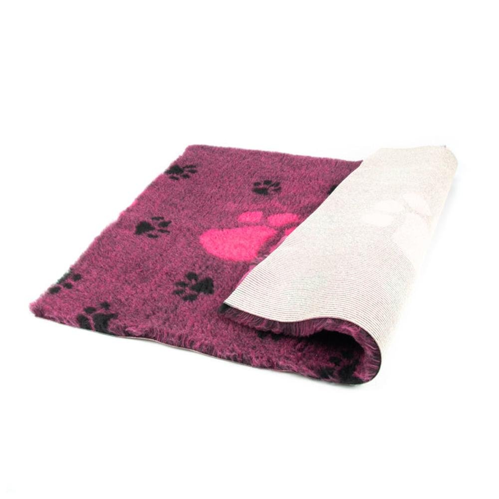 ProFleece Hundedecke 3-farbig purpur - Tierisch tolle Geschenke