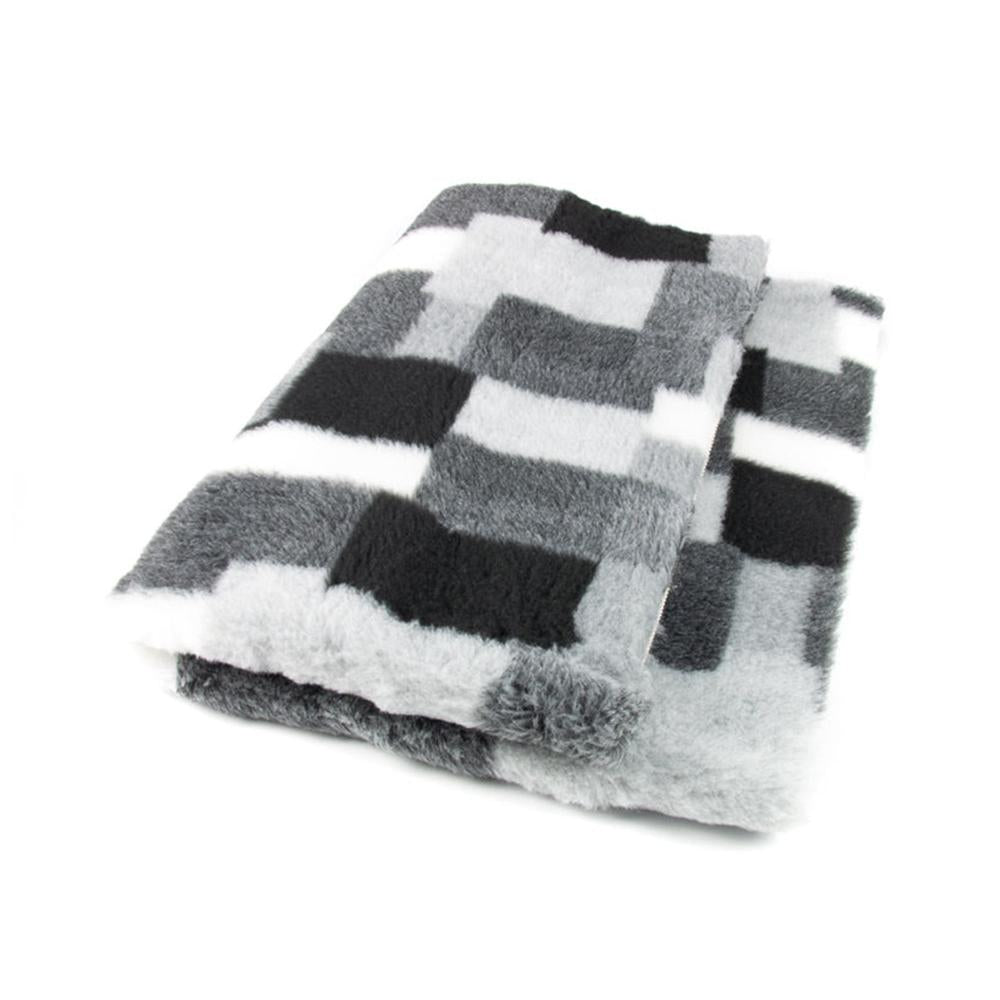 ProFleece Hundedecke Patchwork grau - Tierisch tolle Geschenke