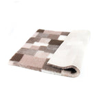 ProFleece Hundedecke Patchwork grau braun - rutschfest - Tierisch tolle Geschenke