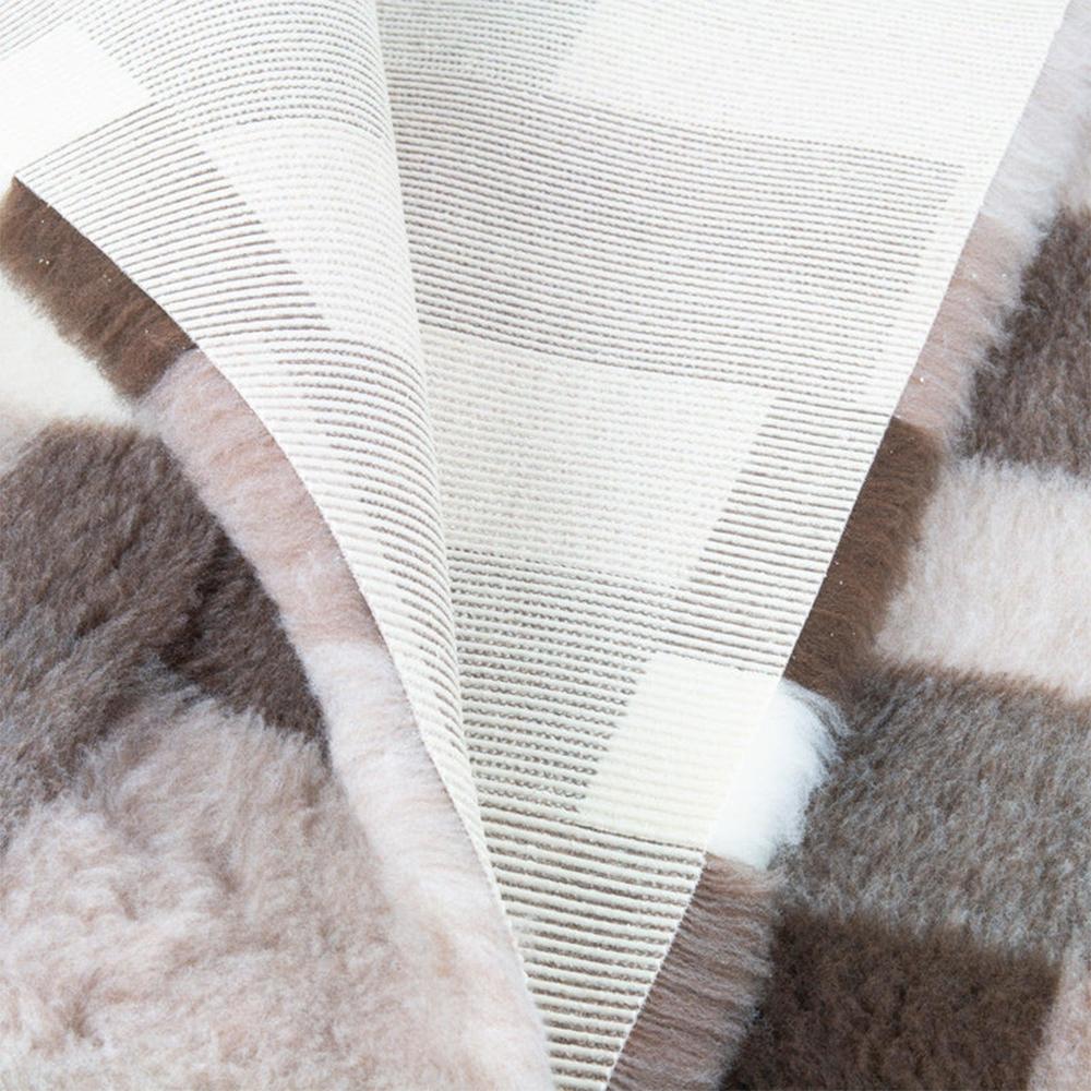 ProFleece Hundedecke Patchwork grau braun - rutschfest - Tierisch tolle Geschenke