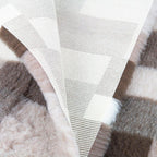 ProFleece Hundedecke Patchwork grau braun - rutschfest - Tierisch tolle Geschenke