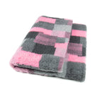 ProFleece Hundedecke Patchwork rosa - Tierisch tolle Geschenke