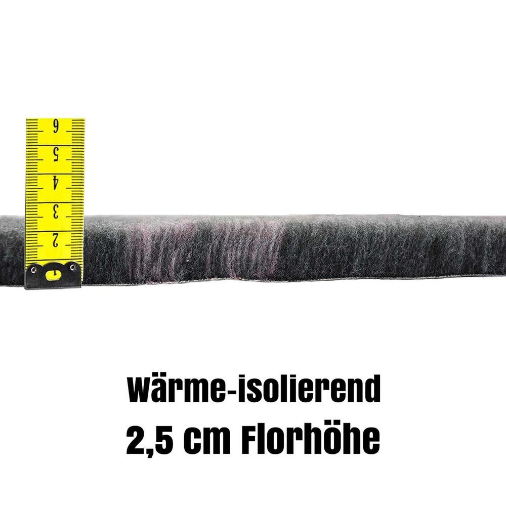 ProFleece Hundedecke anthrazit mit pinken Pfoten - Tierisch tolle Geschenke