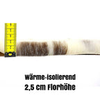 ProFleece Hundedecke creme mit braunen Pfoten - Tierisch tolle Geschenke