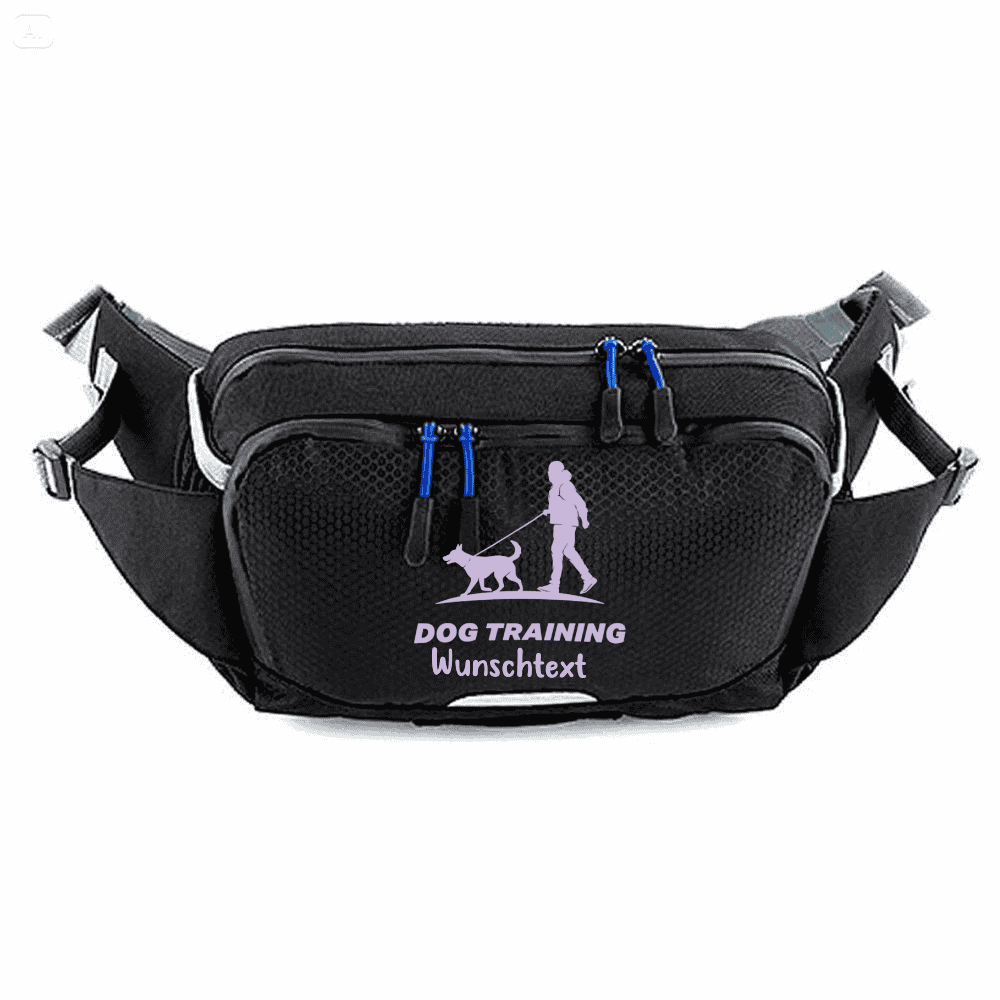 Reflektierende Details Hundetrainer Bauchtasche
