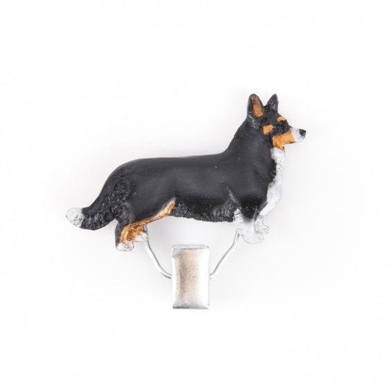Startnummern Clip Welsh Corgi tricolor-Tierisch tolle Geschenke