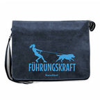 Robuste Canvas Tasche für Spaziergänge mit Hund und Alltag Führungskraft navy