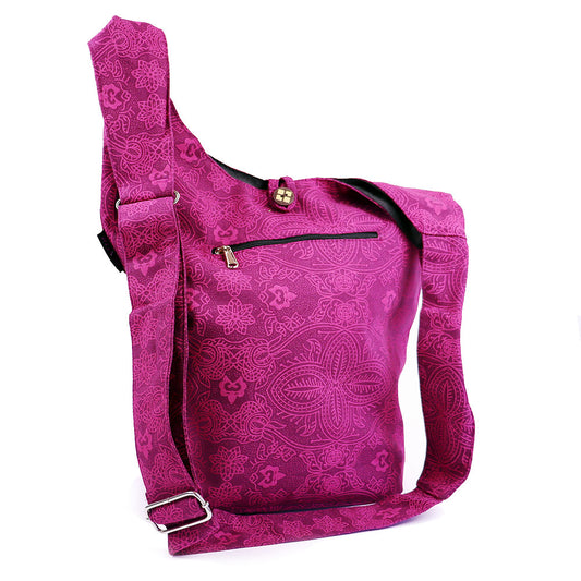 Nijens Schultertasche Umhängetasche Egypt -fuchsia-