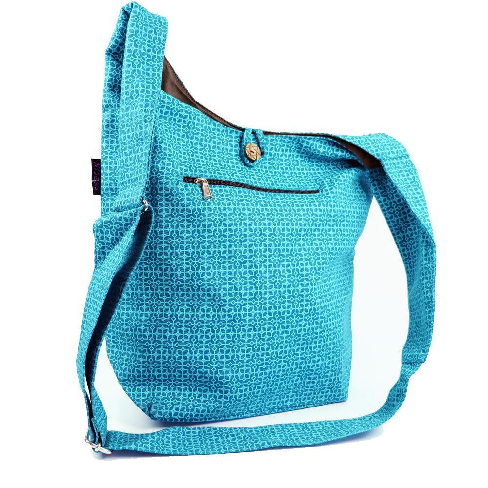 Nijens Schultertasche Umhängetasche Raute -türkis-Tierisch tolle Geschenke