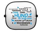 Sonnenschutz-Set: "Ohne Hund ist alles doof!" - zwei Blenden-Tierisch tolle Geschenke