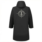 Sylt Strand- und Umziehmantel | winddicht & wetterfest | Das Original schwarz Kompass