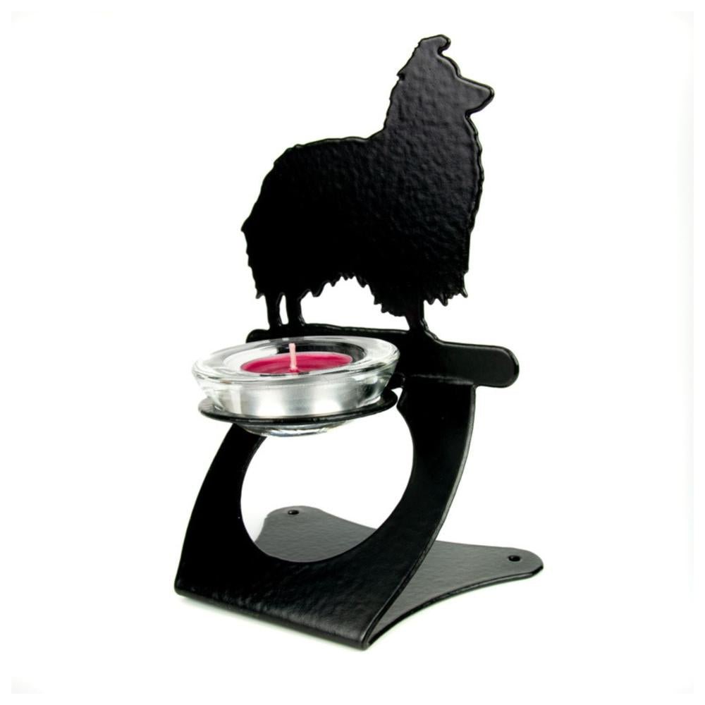 Teelichthalter Shetland Sheepdog Sheltie Hund