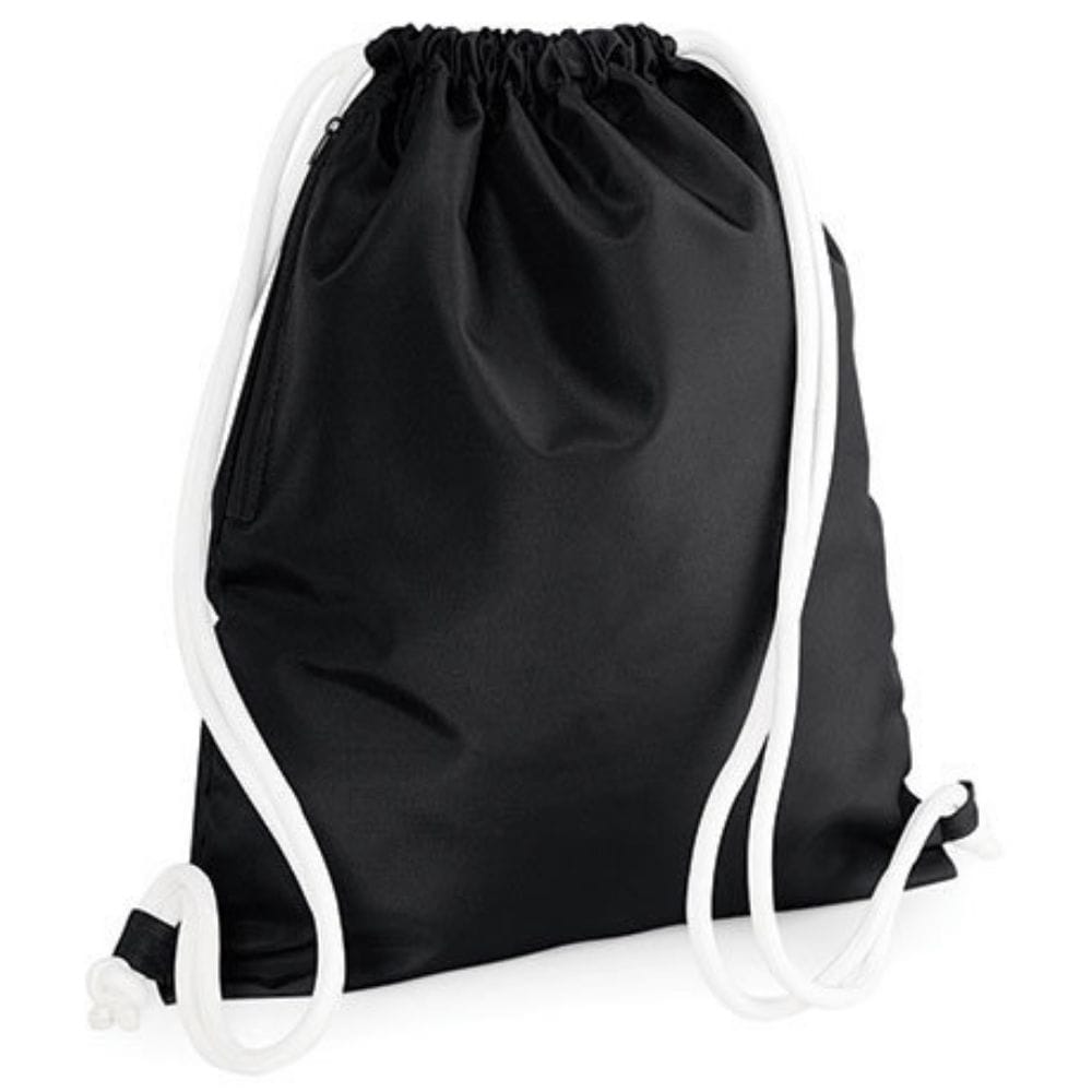 Stylischer Beutel mit Hundemotiv individuell gestaltet schwarz