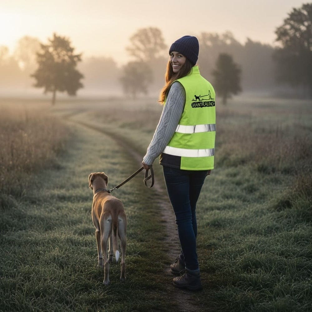 Mantrailing Ausrüstung Personalisierbar mit 20 exklusive Mantrailing-Designs –  für Warnwesten, Hundesportwesten, Rucksäcke, Taschen, Mäntel & mehr.
